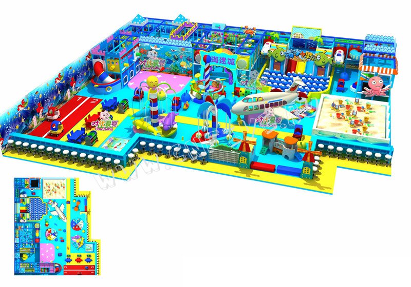 Игровой лабиринт для детского садаCNF-B01 из Китая