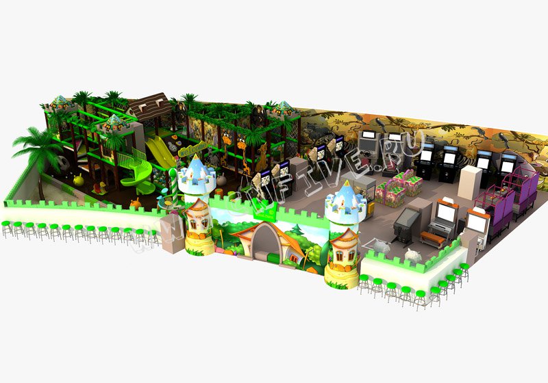 Детское спортивно-игровое оборудование для детского сада и для KFC.McDonald's CNF-C03