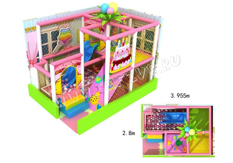 детский игровой лабиринт для детского сада под заказ многоуравневый заказать CNF-A93