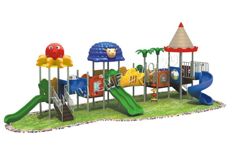Детский игровой комплекс для детсадов от китая CNF-C150-1