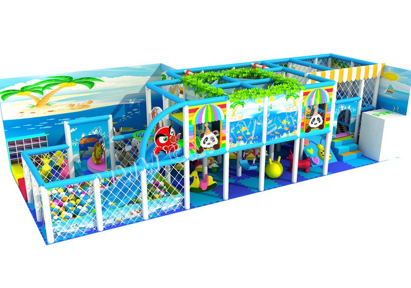 Детский игровой спортивный лабиринт для кафе CNF-A48