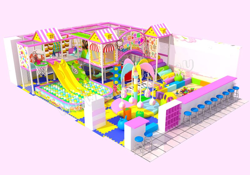 Детский спортивно-игровой лабиринт для детского сада CNF-A60