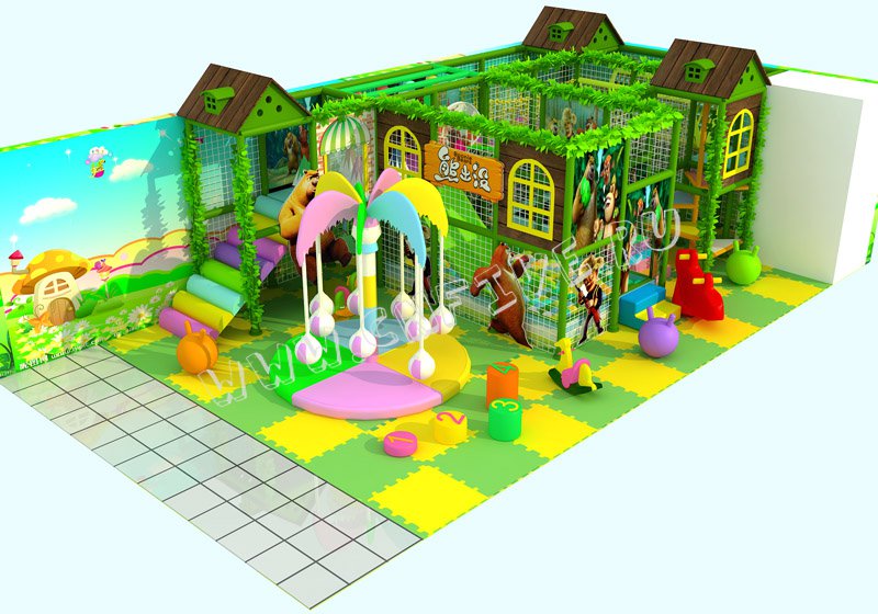 Игровой спортивный лабиринт для детского сада CNF-A61