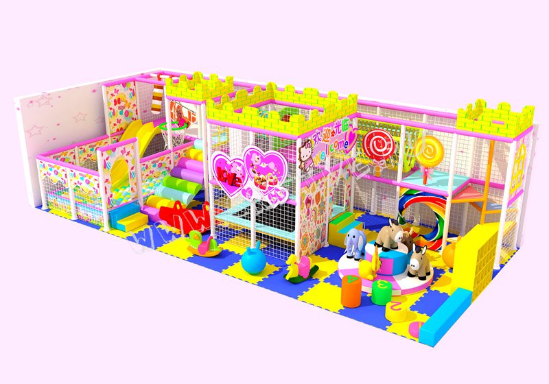  Детский игровой лабиринт для игровой комнаты под заказ CNF-A55