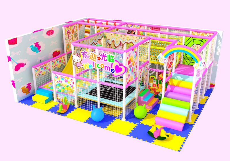 Детское пластиковое оборудование для детского сада и для KFC.McDonald's CNF-A62