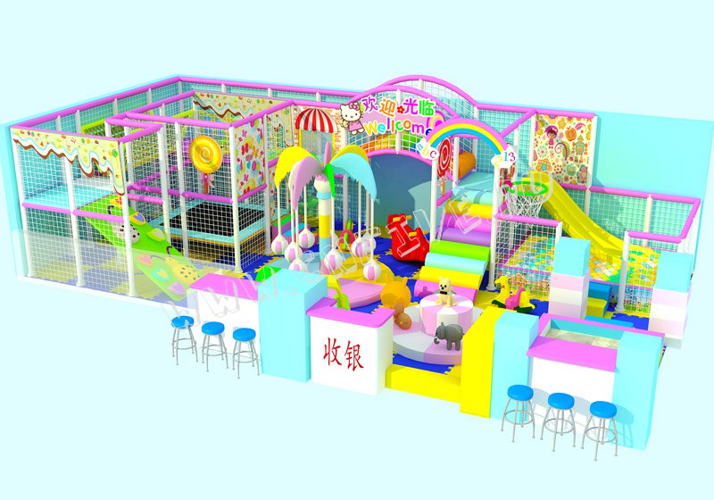 Детское спортивно-игровое оборудование для детского сада и для KFC.McDonald's CNF-A64