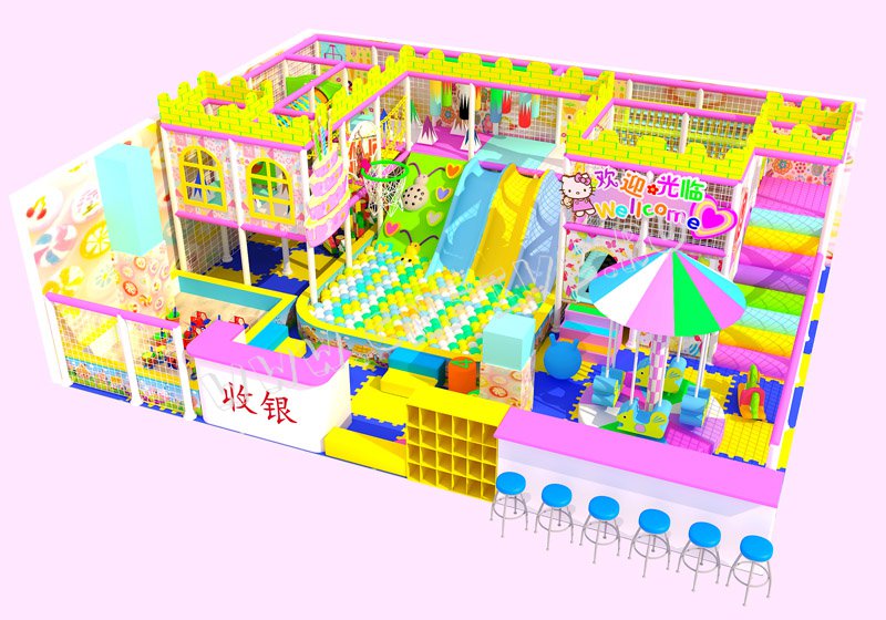 Детский игровой лабиринт для торгового центраCNF-A67