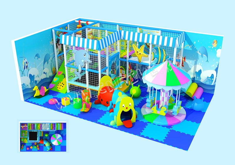 Детский лабиринт новый модный обычный для детсадов CNF-A68