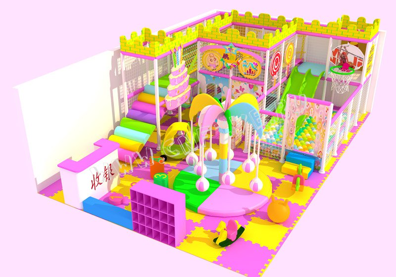 Детский игровой спортивный лабиринт для кафе CNF-A74