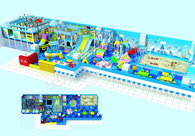 Продажа детского игрового лабиринта для кафе CNF-A83