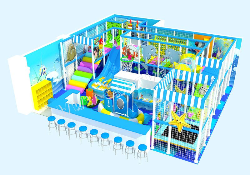 Детские игровые лабиринты для детских садов CNF-A76