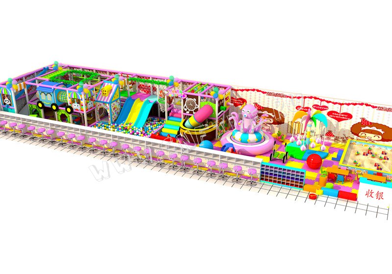 Продажа детского игрового лабиринта для кафе CNF-A78