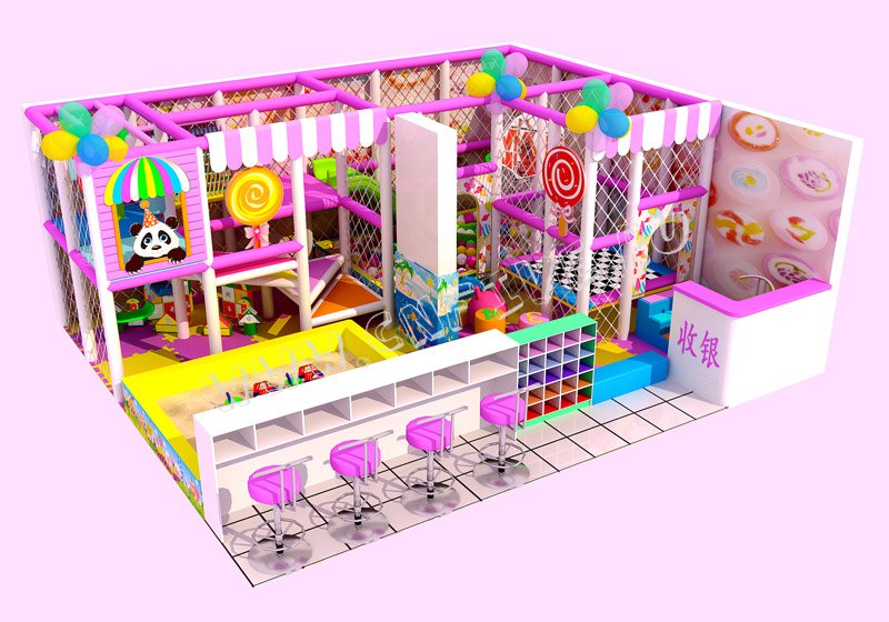 Детское оборудование новое модное для торгового центра CNF-A38