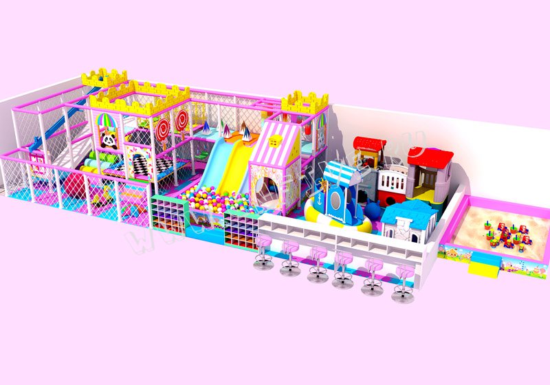 Детское пластиковое оборудование для детского сада и для KFC.McDonald's CNF-A35