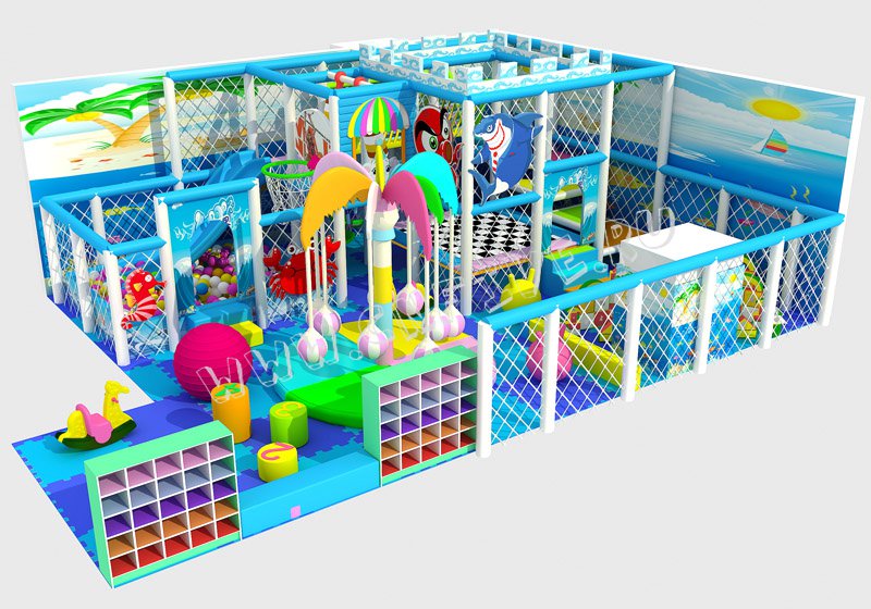 Детское спортивно-игровое оборудование для детского сада и для KFC.McDonald's CNF-A37