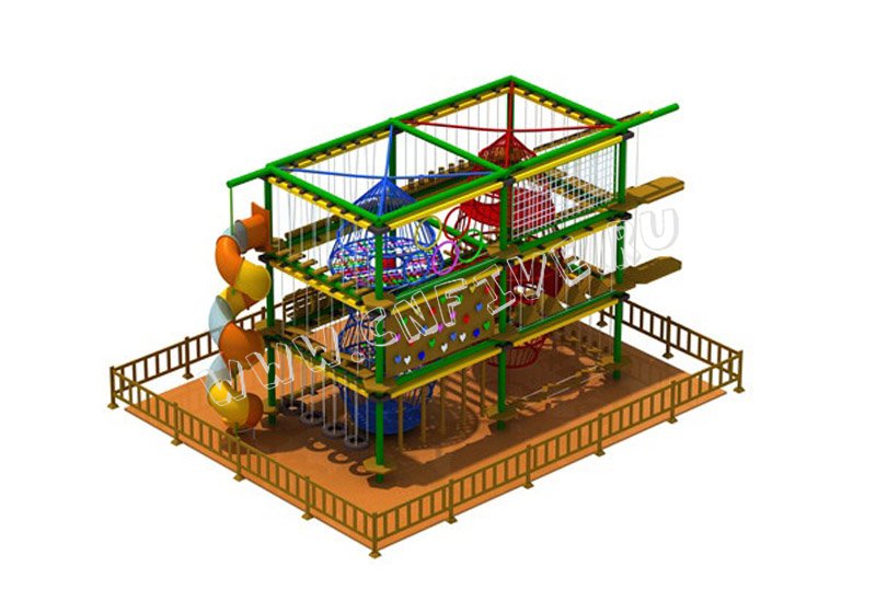 Детский игровой верёвочный лабиринт для детского сада по ГОСТ купитьCNF-B19