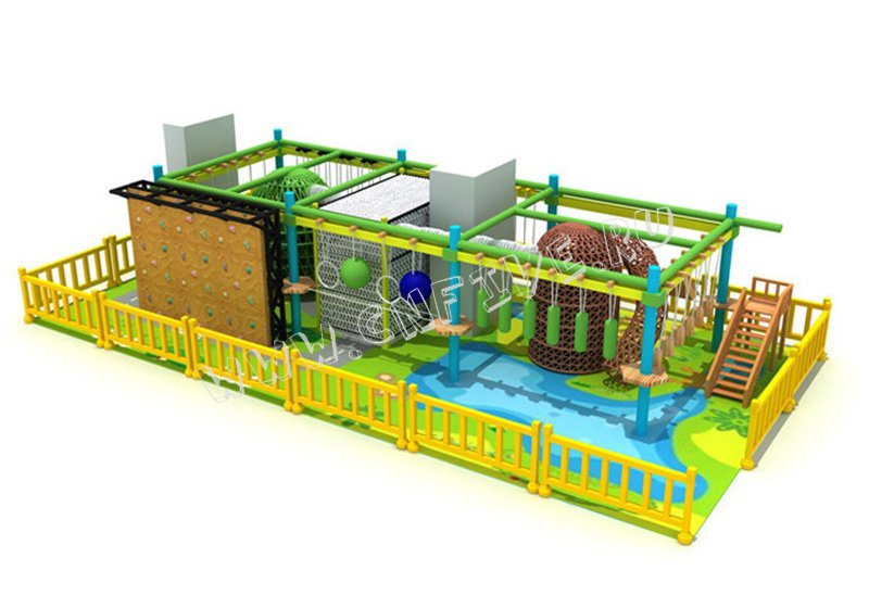 Детский игровой верёвочный лабиринт  для безнеса CNF-B21