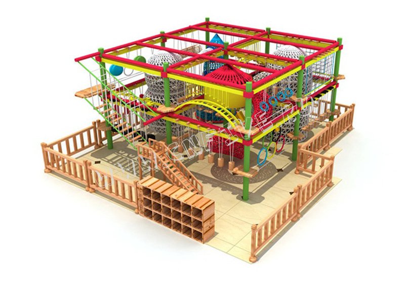 Детский игровой верёвочный лабиринт  для детсадов CNF-B22