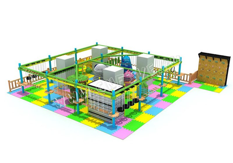 Детский игровой верёвочный лабиринт  для гостиницы CNF-B27