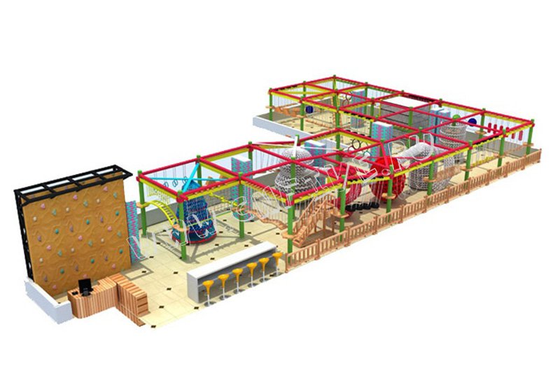 Детский игровой верёвочный лабиринт CNF-B28 для детских садов купить