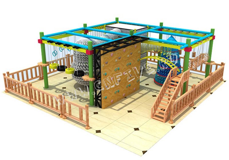 Детский игровой верёвочный лабиринт для детсадов от китая CNF- B34