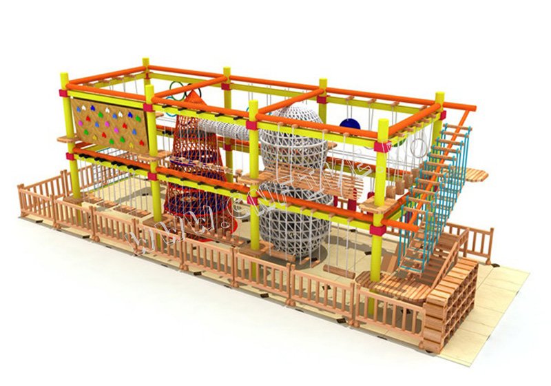 Детский игровой верёвочный лабиринт CNF-B38 для детских садов купить