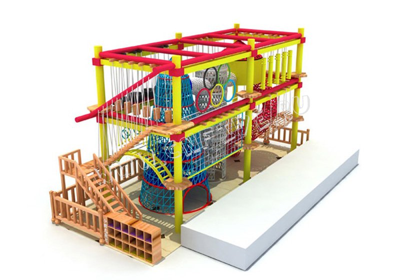 Детский игровой верёвочный лабиринт  для безнеса CNF-B41