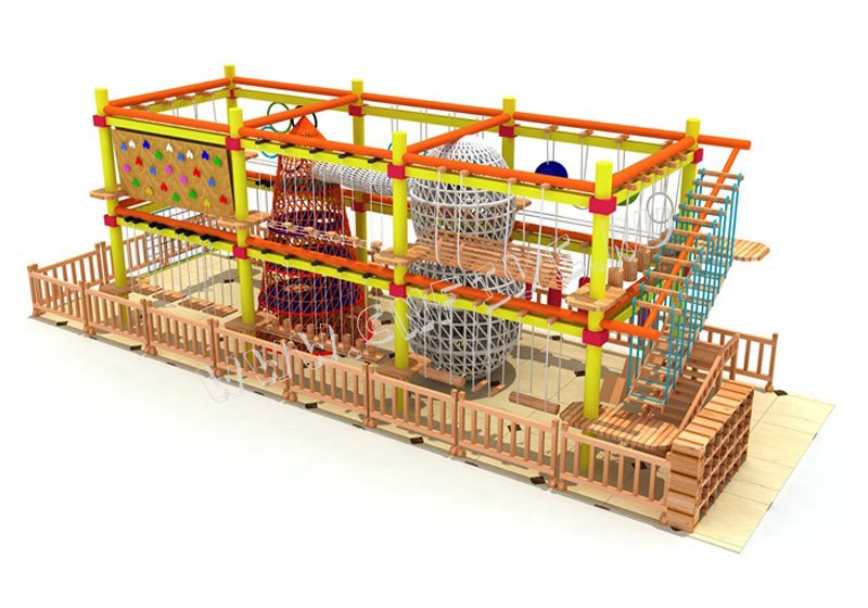 Детский игровой верёвочный лабиринт  для безнеса CNF-B51