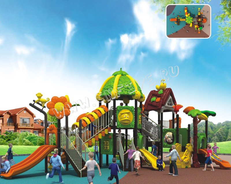 Детский комплекс для детского сада по ГОСТ купить CNF-C008-1