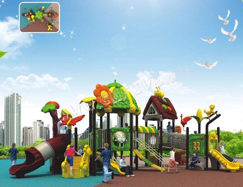 Детская игровая площадка для детского сада цена OEM в китае CNF-C014-1
