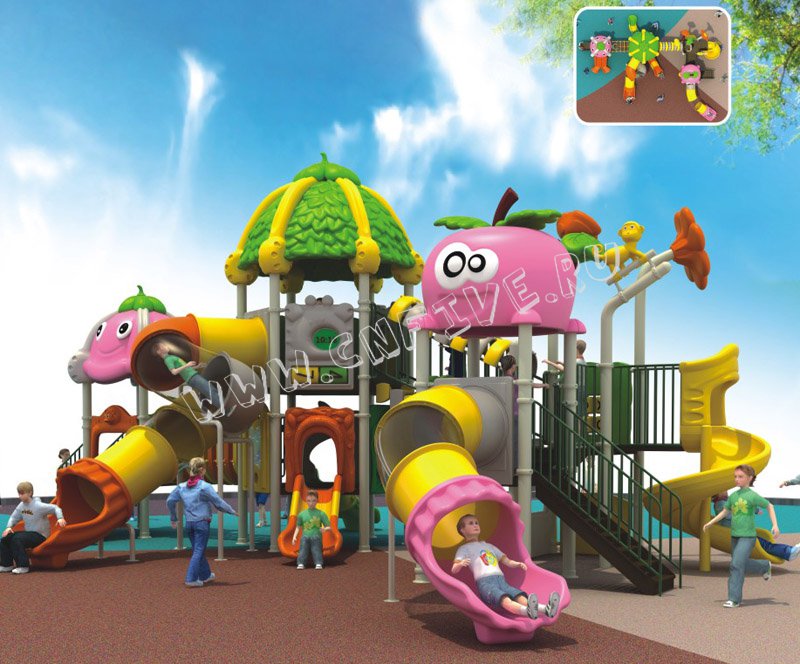 Детский игровой комплекс для детсадов от китая CNF-C024-1