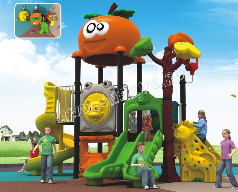 детский игровой комплекс от производителя для детсада на заказ CNF-C031-1