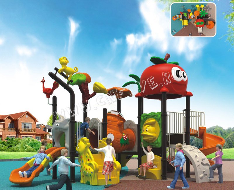 Детская игровая площадка для детского сада под заказ многоуравневый заказать CNF-C032-