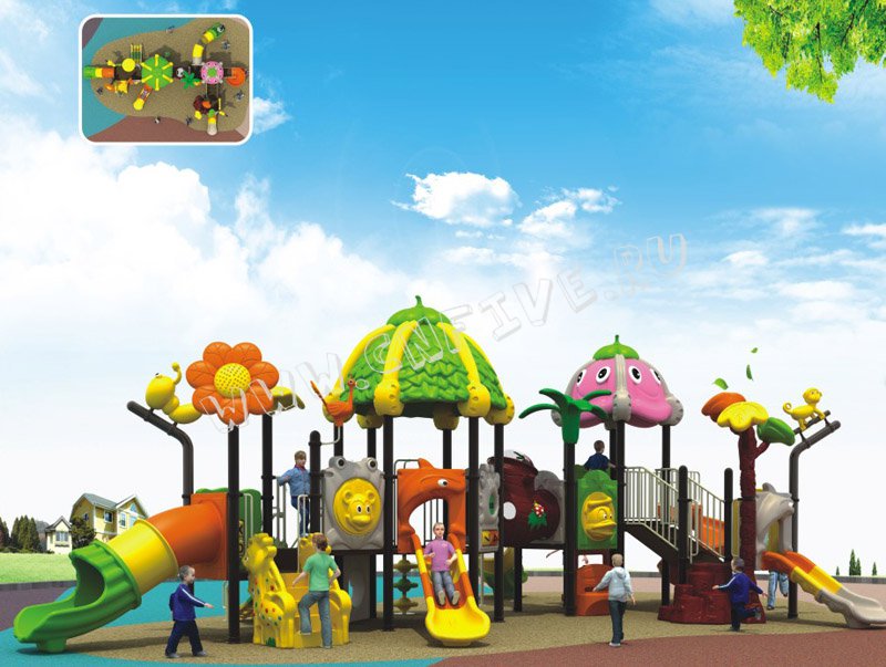 Детский игровой комплекс для детсадов CNF-C034-1