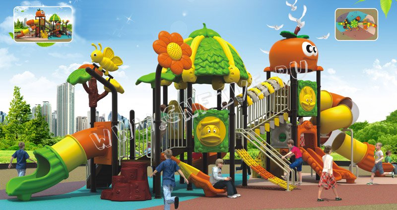 Детский игровой комплекс для детсадов от китая CNF-C035-1