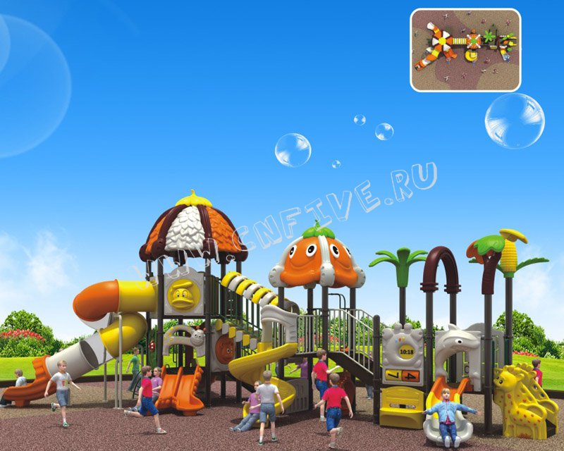 Детская игровая площадка для детского сада цена  OEM в китае CNF-C038-1