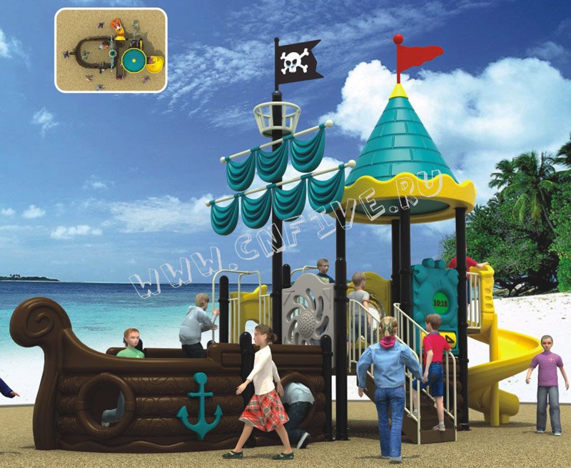 Детский игровой комплекс для детсадов от китая CNF-C056-1