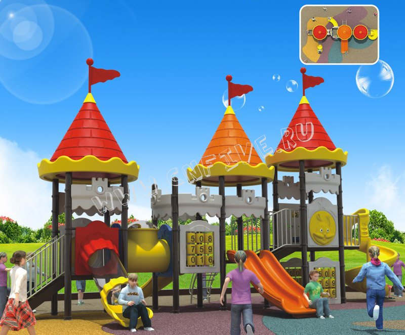 Детский игровой комплекс для детсадов от китая  CNF-C080-1