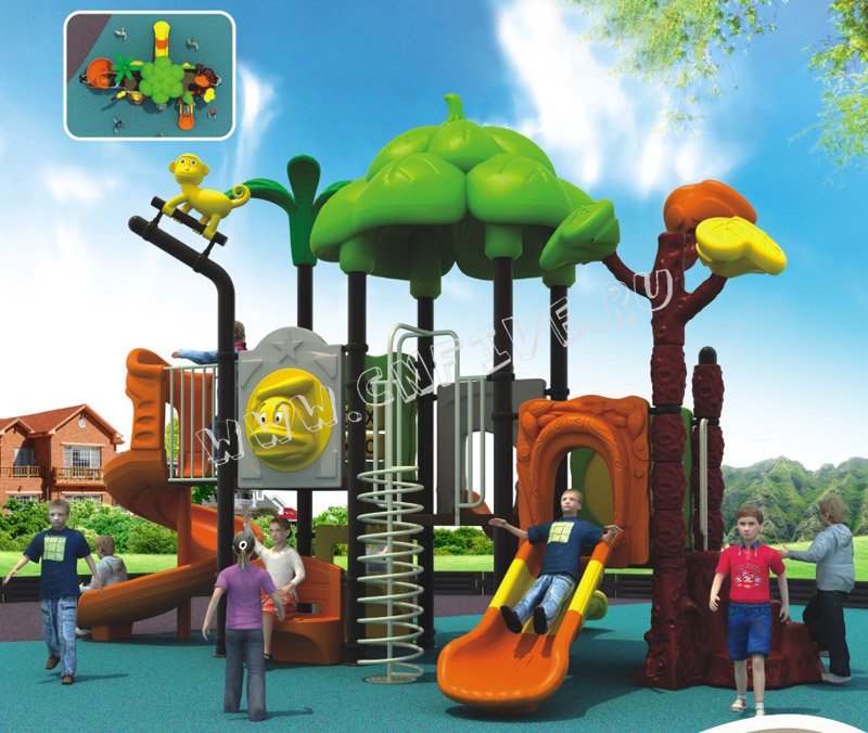 Детское игровое оборудование для детских садов купить CNF-C084-1