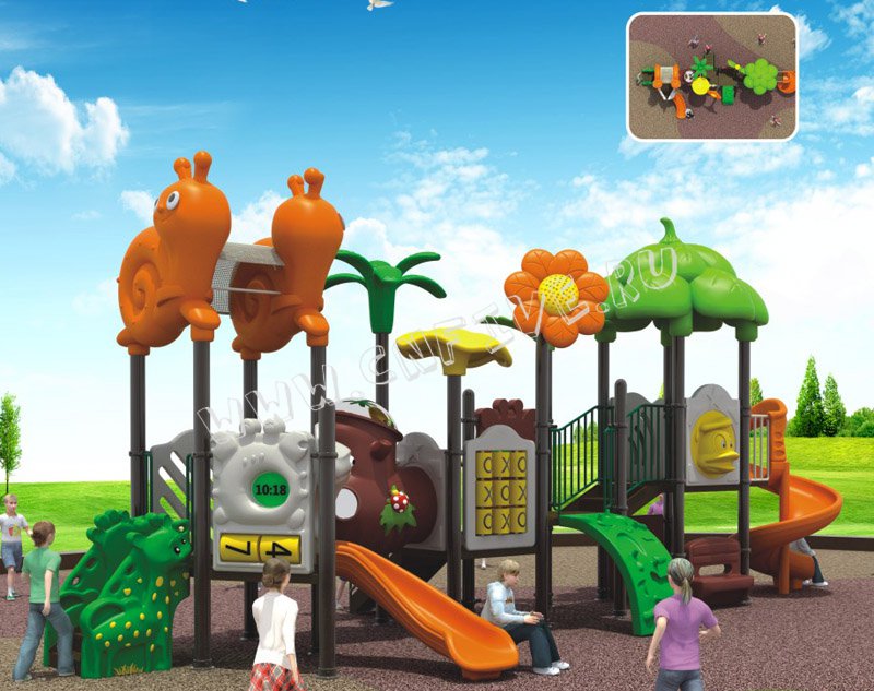 Детская спортивная плащадка для детского сада многоуравневый заказ CNF-C092-1