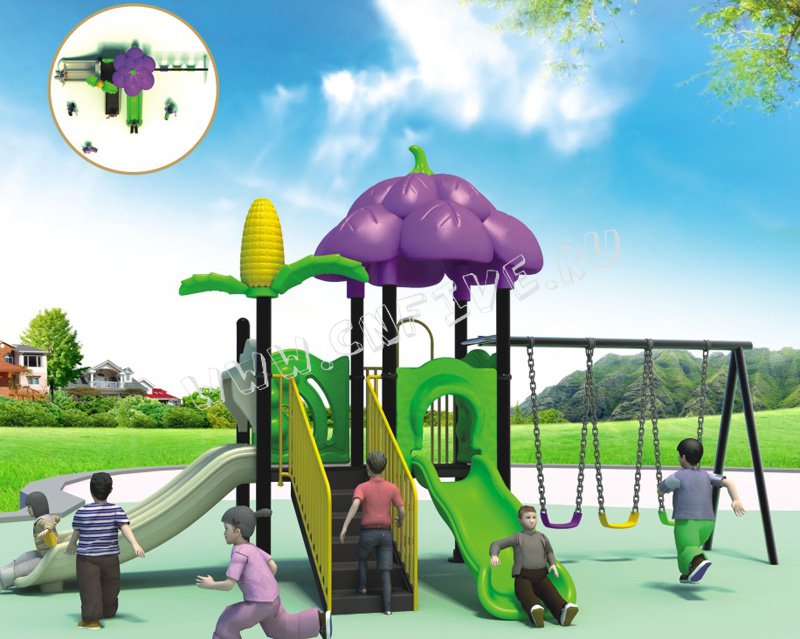 Детский игровой комплекс для детсадов CNF-C100-1