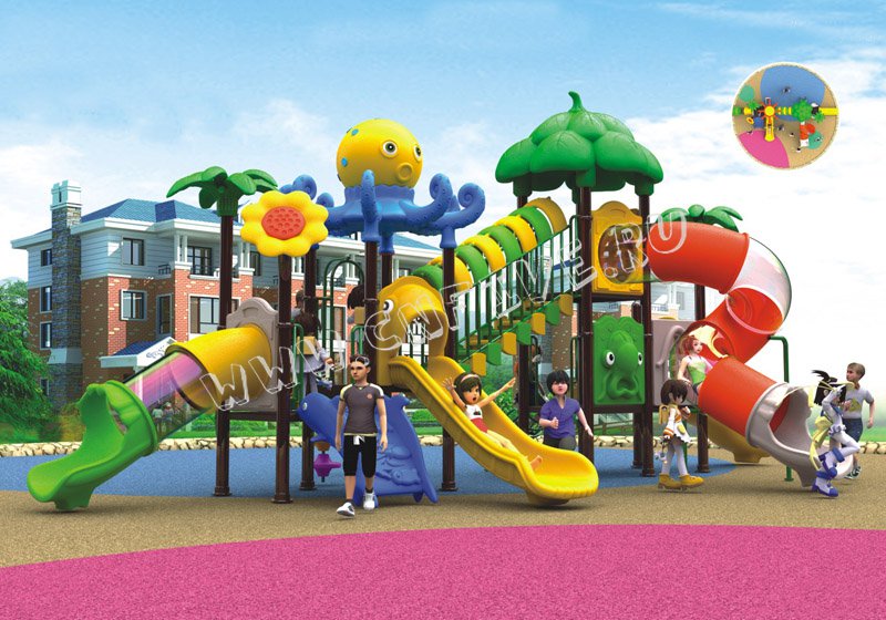 Детский игровой комплекс для детсадов от китая CNF-C101-1