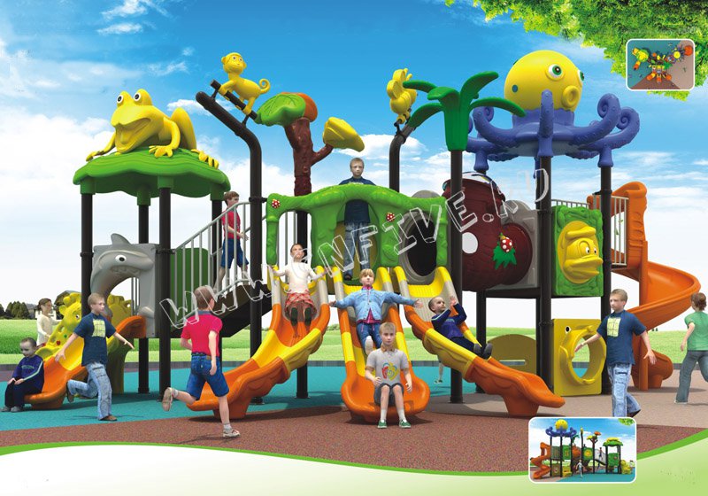 Детская игровая площадка для детского сада под заказ  многоуравневый заказать CNF-C103