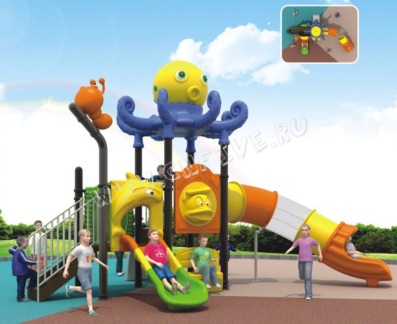 Детский комплекс для детского сада по ГОСТ купить CNF-C110-1