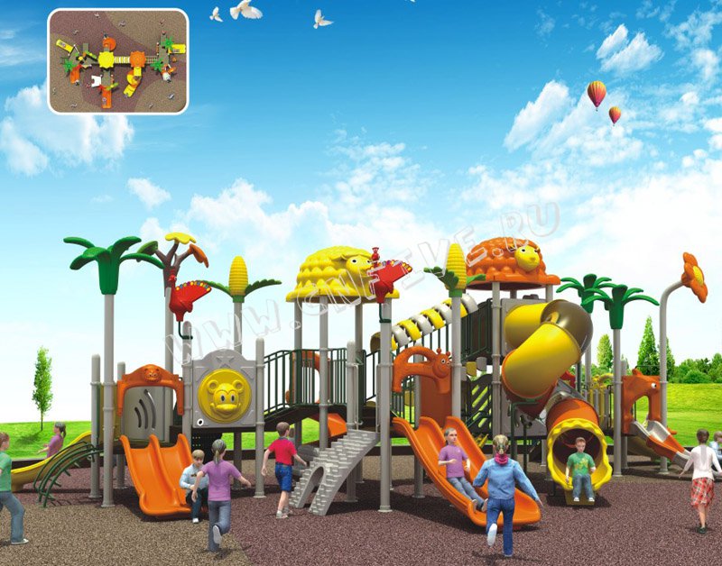 Детский игровой комплекс для детсадов от китая CNF-C115-1