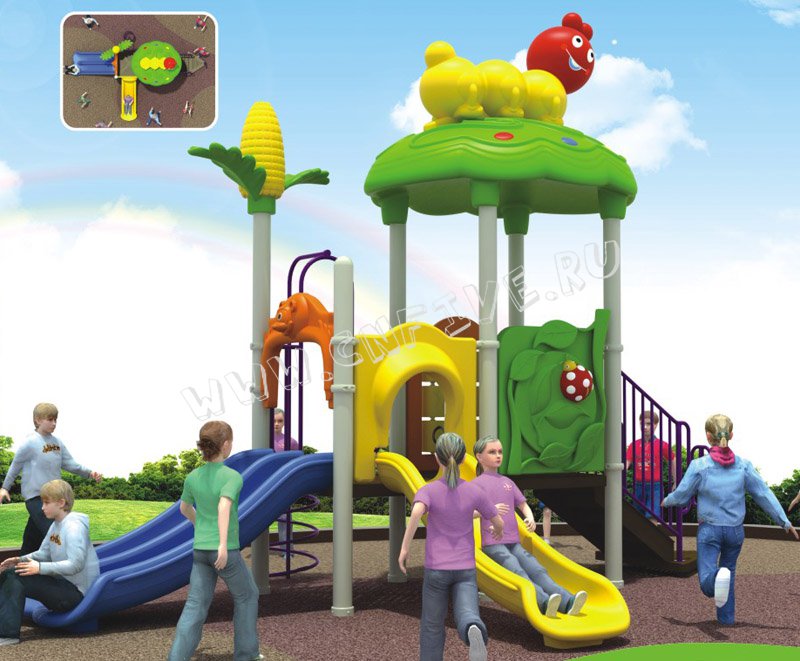 Детский комплекс для детского сада по ГОСТ купить CNF-C120-1