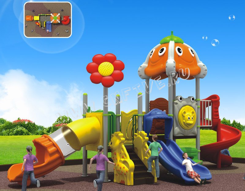 Детская игровая площадка для детского сада цена OEM в китае CNF-C125-1