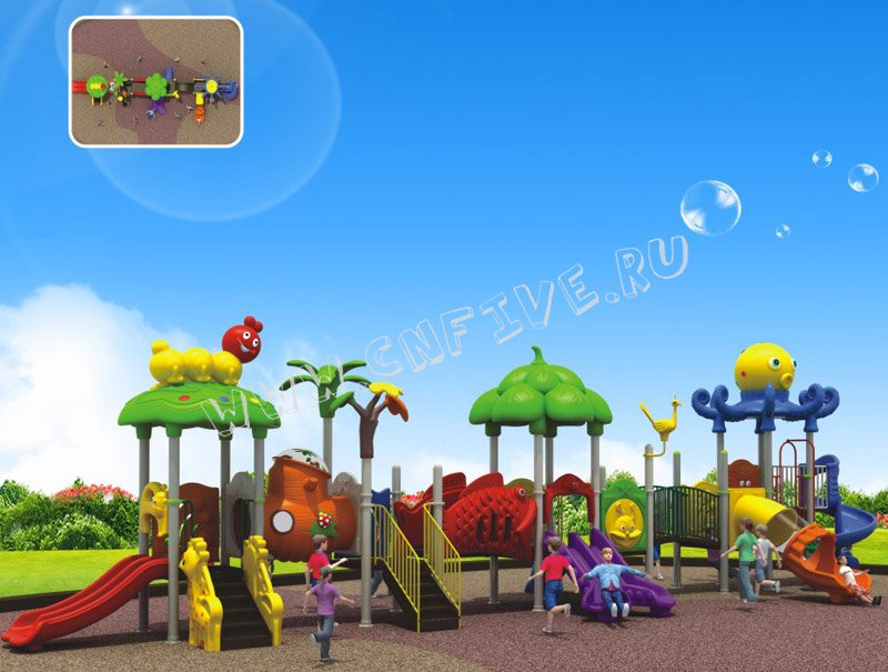 Детское игровое оборудование  для детских садов купить CNF-C128-1