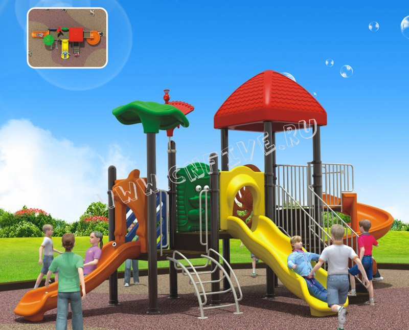 Детский игровой комплекс для детсадов от китая CNF-C135-1