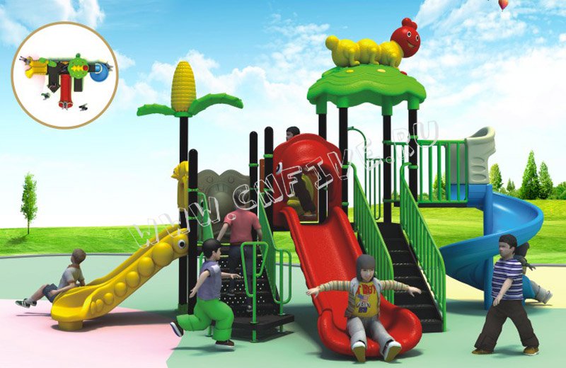 Детская игровая площадка для детского сада под заказ многоуравневый заказать CNF-C141-